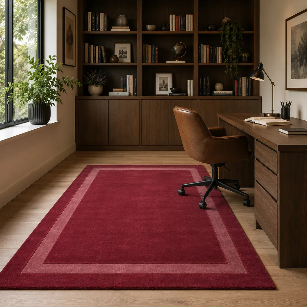 Wool & Art Silk Rug