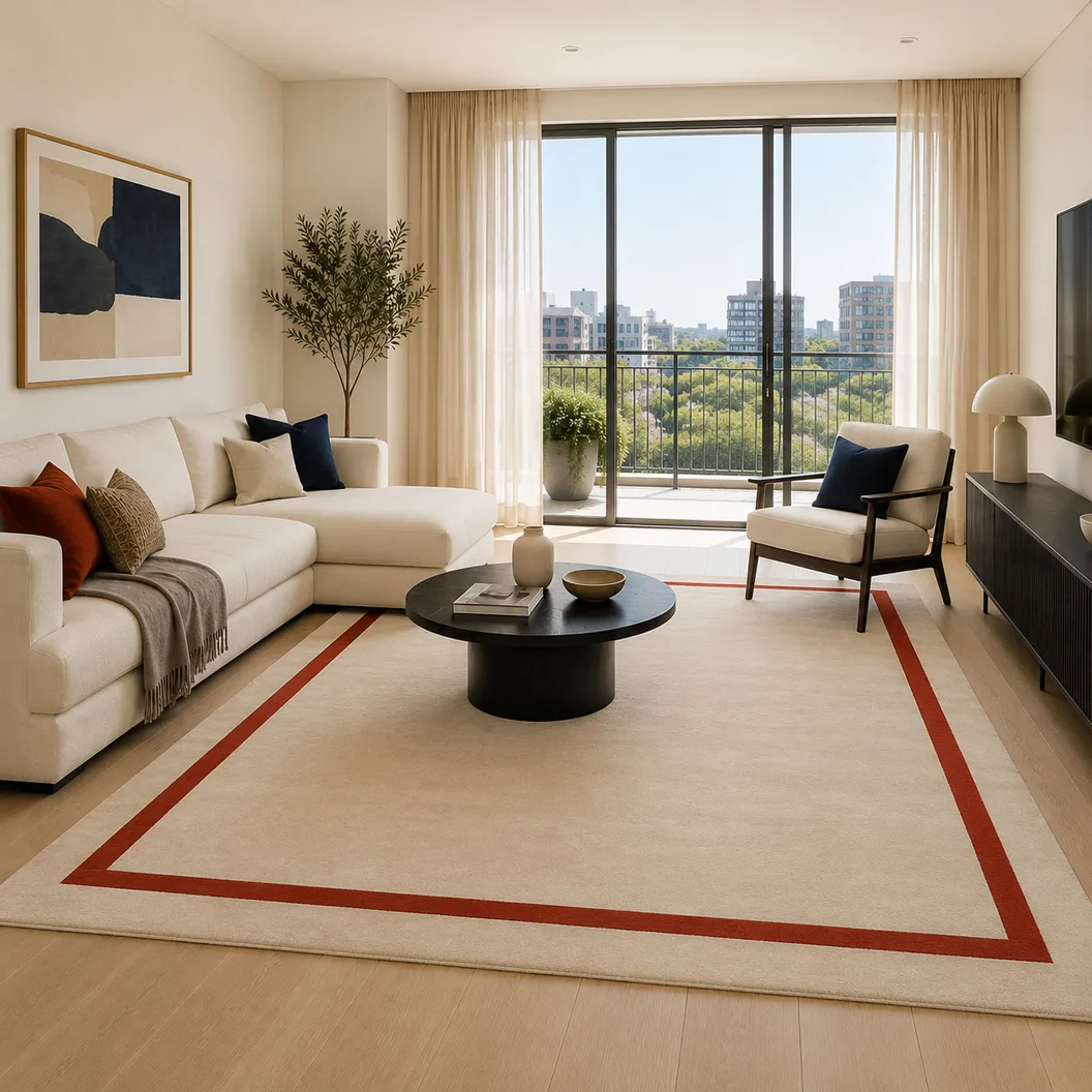 Wool & Art Silk Rug