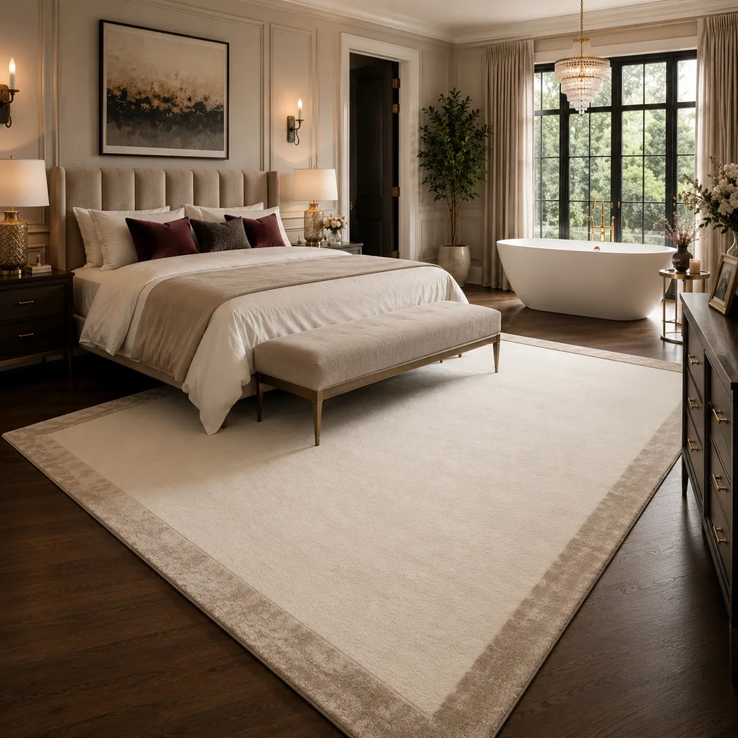 Wool & Art Silk Rug